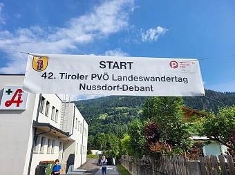 Tiroler PVÖ Landeswandertag in Nussdorf-Debant am 8.6.2024