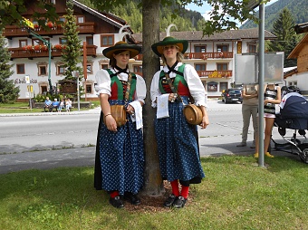 Marketenderinen der Musikkapelle  Längenfeld